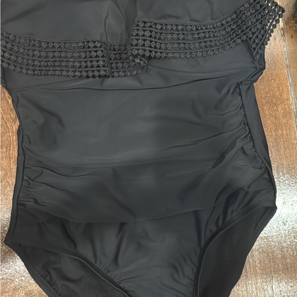 Kona Sol Black Swimsuit